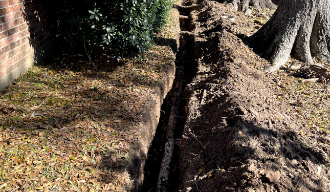 Drain Rerouting column