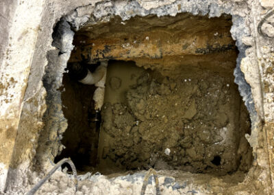 Sewer drain breakout