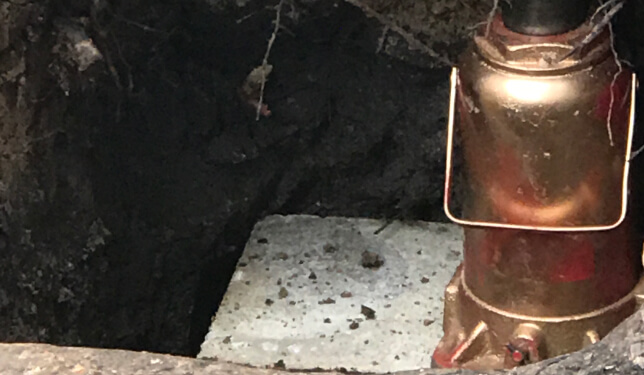 Under Slab Foundation Repair column